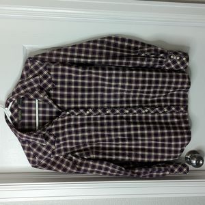 Eddie Bauer long sleeve button down shirt size L
